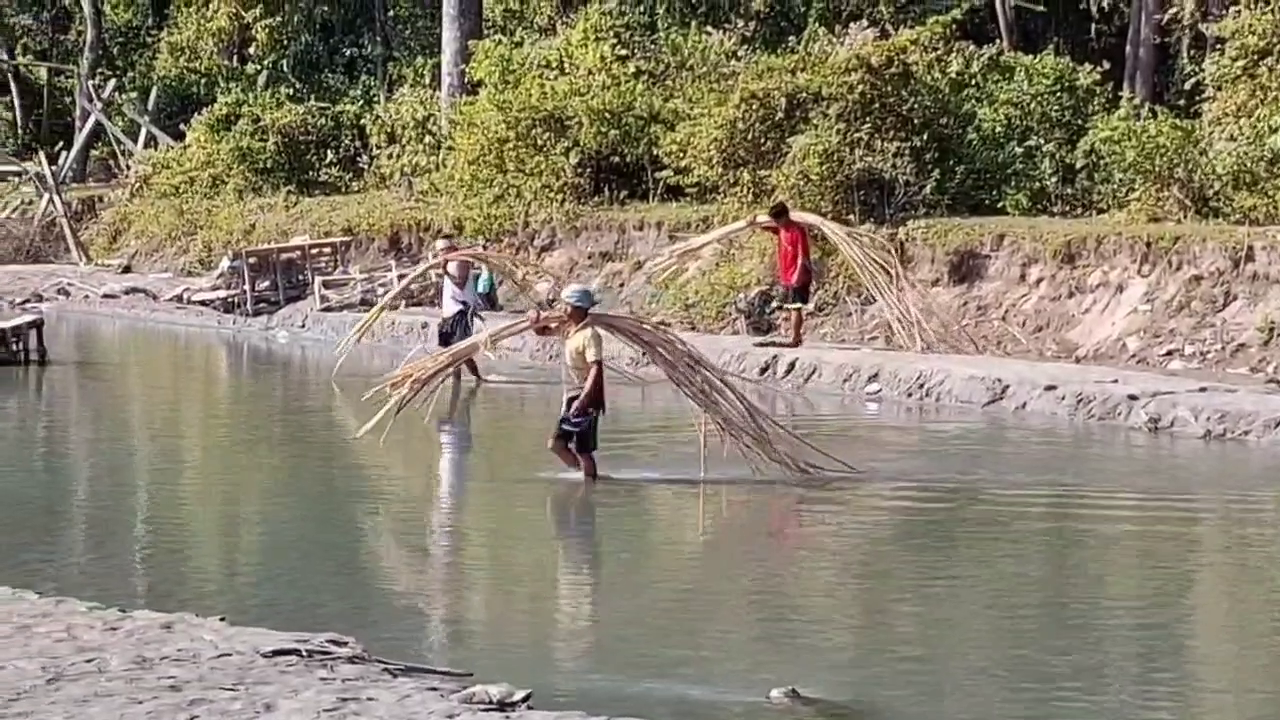 Jonai Lali river