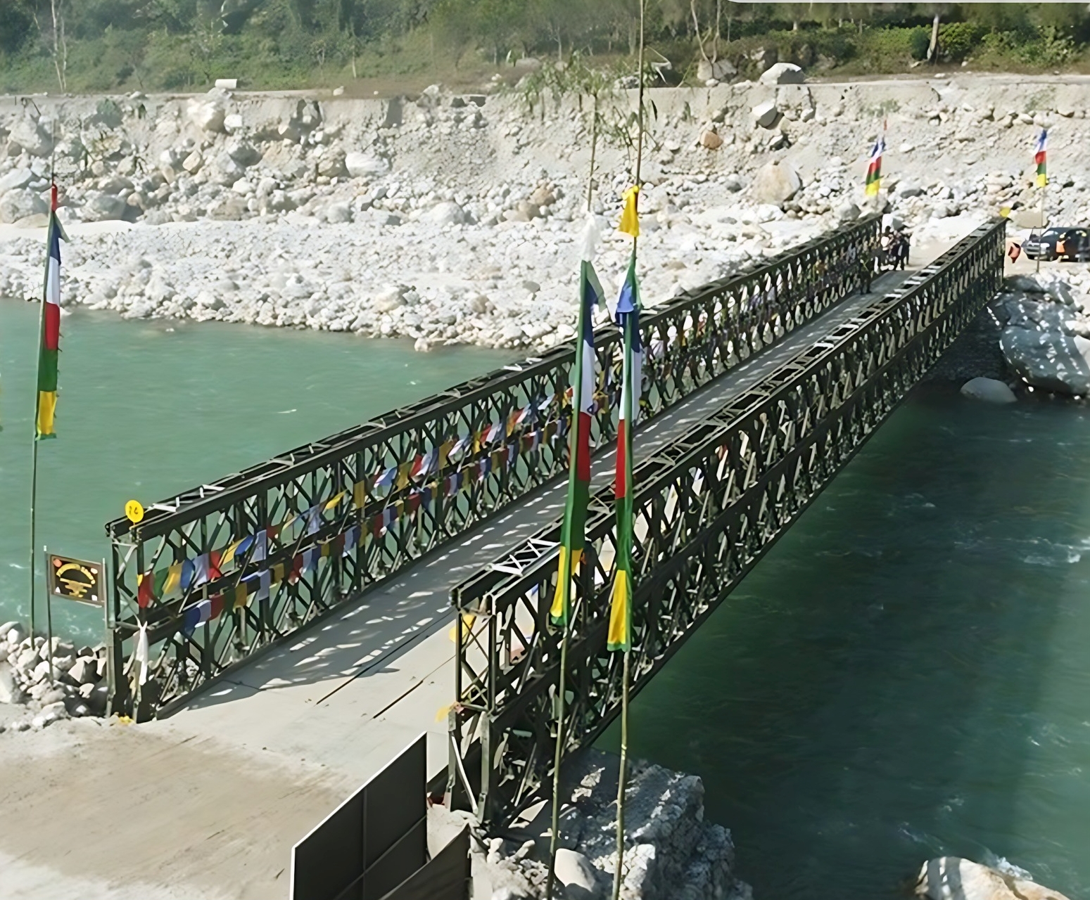 2nd Longest Bailey Bridge in Sikkim