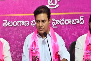 KTR Press Meet at Telangana Bhavan