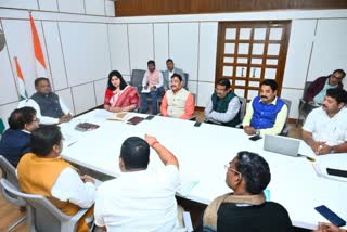 MP Aparajita Sarangi discussed with CM Mohan Majhi