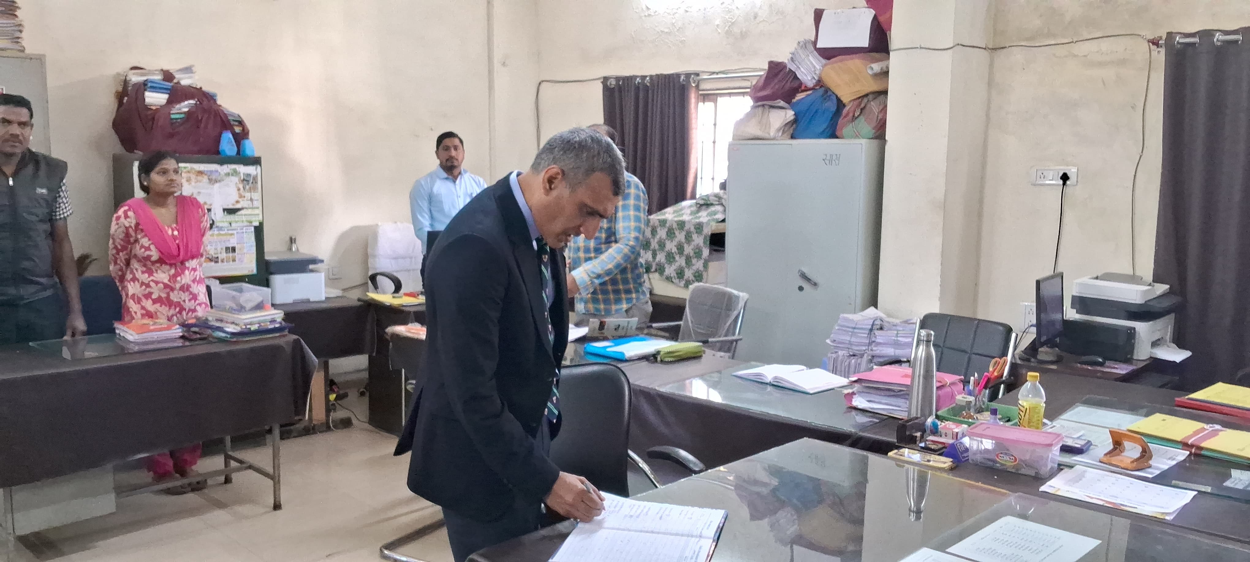 Bemetara collector surprise inspection