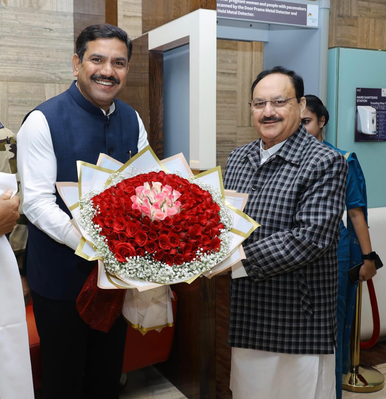 JP NADDA VISITS KARNATAKA