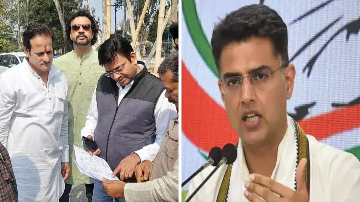 Sachin Pilot Surguja visit