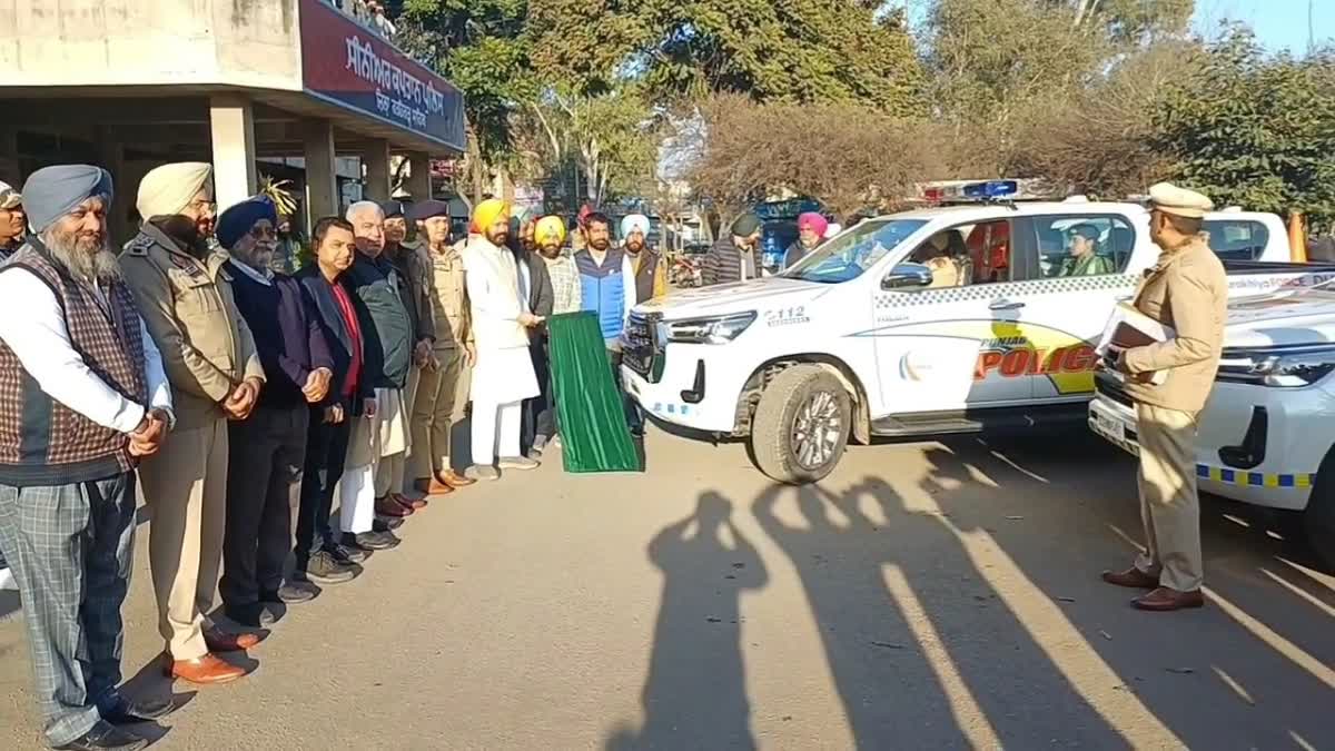 MLA Lakhbir Singh Rai gave the green flag to two vehicles of the Road Safety Force