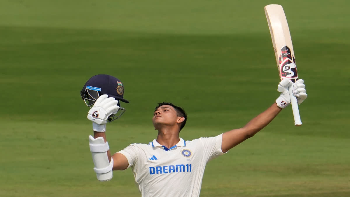 India's opener Yashasvi Jaiswal played a marathon innngs against England in the second Test scoring a double century in the fixture.