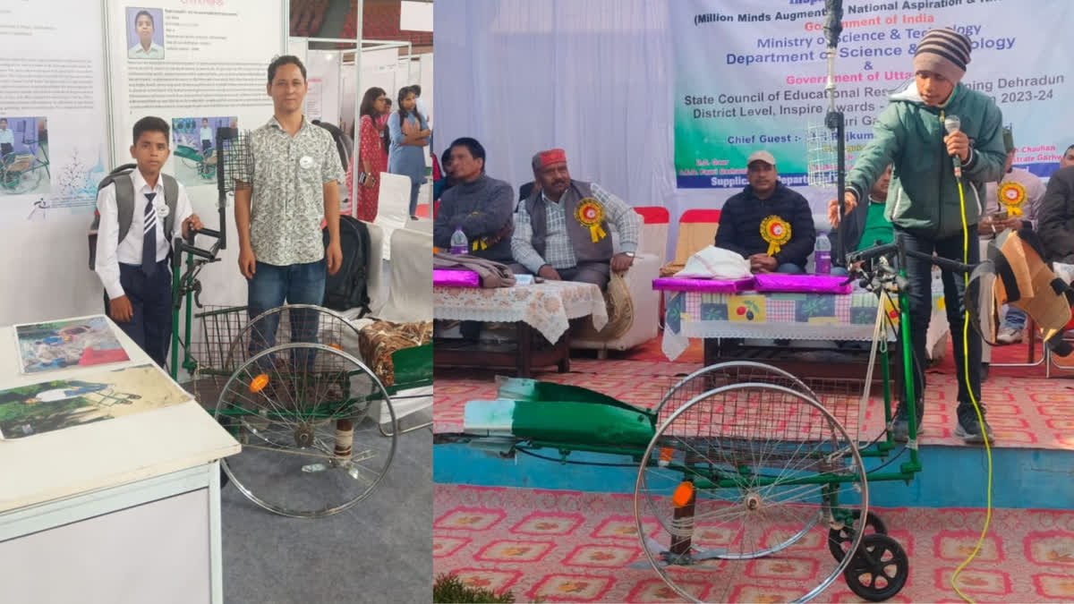 Uttarakhand's child scientist designs wheat cutting machine, to demonstrate it in Japan