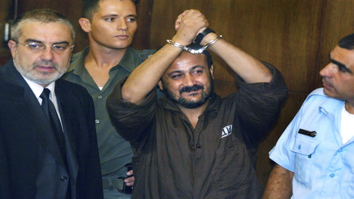 He's viewed by some Palestinians as their Nelson Mandela, and he's a prime candidate to become their president in the future. He's also the highest-profile prisoner held by Israel. Now Marwan Barghouti's freedom is at stake in cease-fire negotiations between Hamas and Israel.