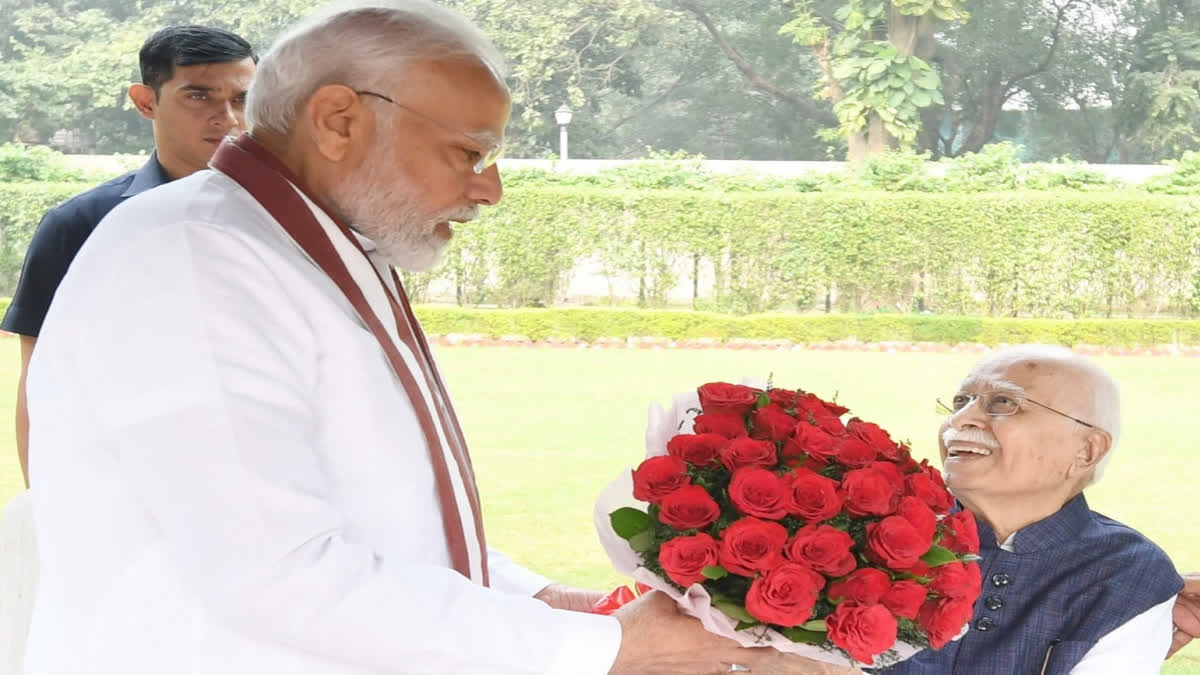 eacting to the announcement of Bharat Ratna for veteran BJP leader Lal Krishna Advani, Congress MP Jairam Ramesh on Saturday said that Advani had saved Narendra Modi in 2002 and had "put the real face of Modi in front of the country in 2014" in his famous remarks in which called Modi a 'brilliant event manager'.