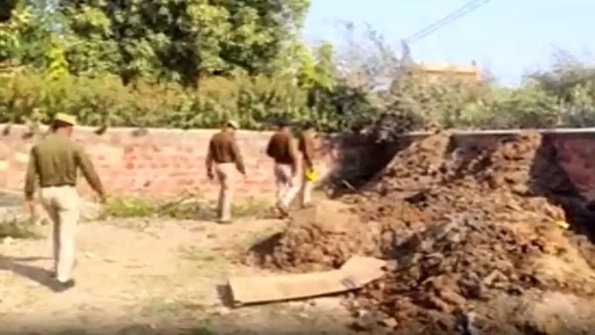 Minor found dead under cow dung