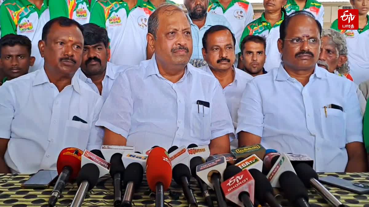 KMDK Namakkal MP press meet