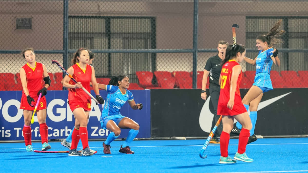 The Indian Women's Hockey Team faced a defeat in closely-fought encounter against China by 1-2 in their campaign opener of the FIH Hockey Pro League 2023/24  at Kalinga Hockey Stadium on Saturday.