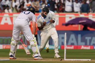 An inswinging yorker from Jasprit Bumrah sends Ollie Pope back into the pavilion. A delivery into the blockhole and the batter looked clueless while facing it. England four wickets down now.