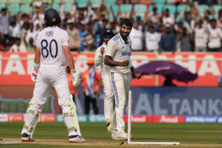 Bumrah created history in Vizag Test.