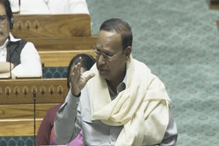 dmk mp tr baalu angry speech in parliament about tn flood relief fund