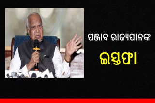 ଇସ୍ତଫା ଦେଲେ ପଞ୍ଜାବ ରାଜ୍ୟପାଳ ବନଓ୍ବାରୀଲାଲ ପୁରୋହିତ