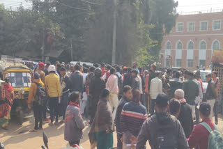 Road Jam In Bhojpur