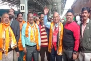 First train for Ayodhya departs