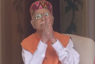 എല്‍കെ അദ്വാനി  LK Advani  LK Advani Greeted People  ഭാരത് രത്‌ന