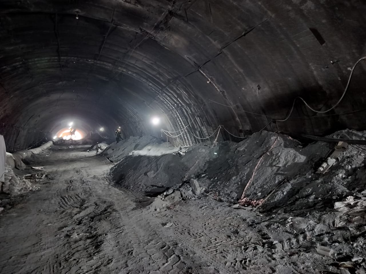 Dewatering of Silkyara Tunnel