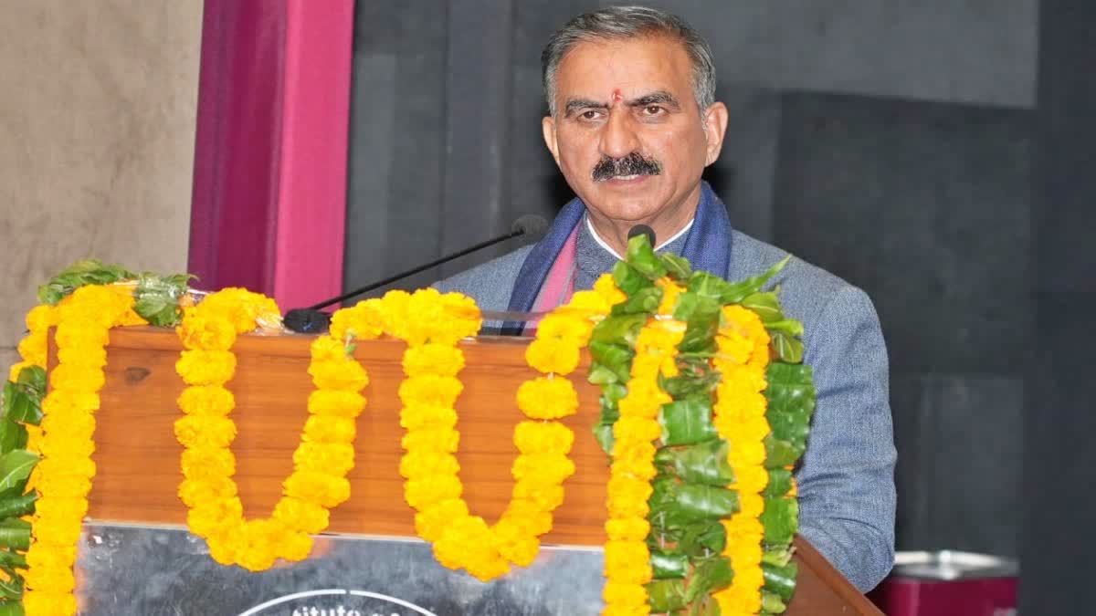 CM Sukhvinder Singh Sukhu