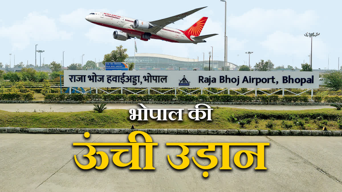 RAJA BHOJ AIRPORT AIR TRAFFIC