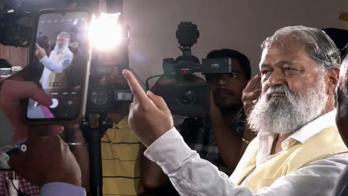 Haryana Cabinet minister Anil Vij