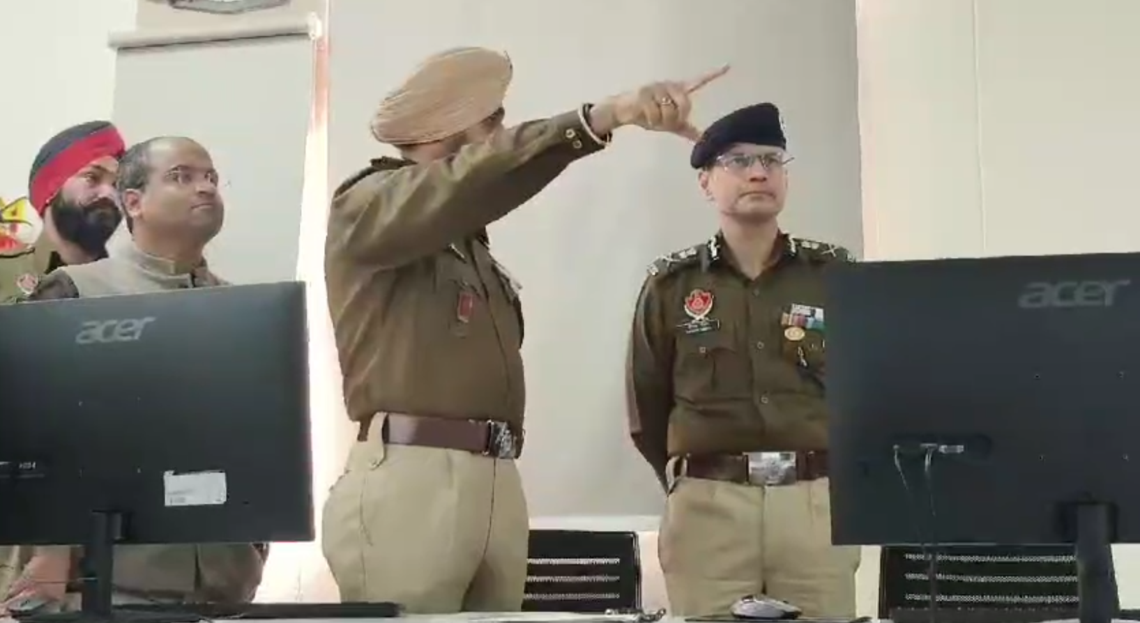 DGP GAURAV YADAV IN PATHANKOT