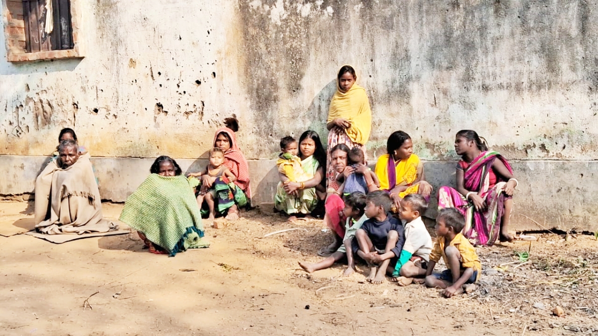 Birhor tribals in Gaya