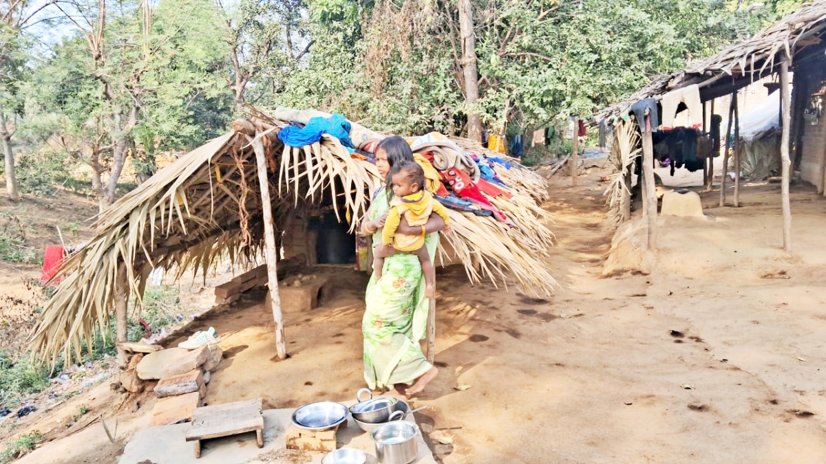 Birhor tribals in Gaya