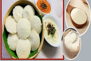 IDLI RAVA AT HOME WITH RATION RICE  HOMEMADE ILDI RAVA PREPARATION  RATION RICE IDLY RAVA AT HOME