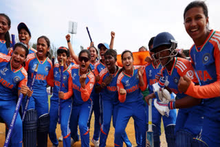 The BCCI announced a cash prize of Rs 5 crore for the Indian team after their triumph in the ICC Women's Under 19 World Cup.