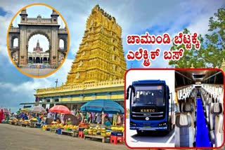 ELECTRIC BUS TO CHAMUNDI HILL IN MYSURU: DPR SUBMITTED FOR 200 BUSES