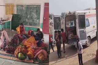 SHIVPURI 200 PEOPLE SICK STALE FOOD