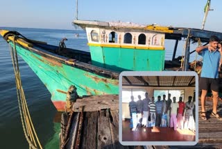 sri Lankan Navy arrested tn fishermen from tamil nadu