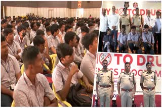 Say No to Drugs Programme at Siddhartha College in Vijayawada