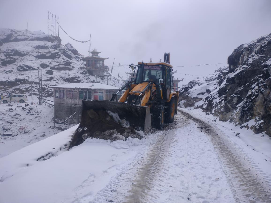 Snowfall in Tawang