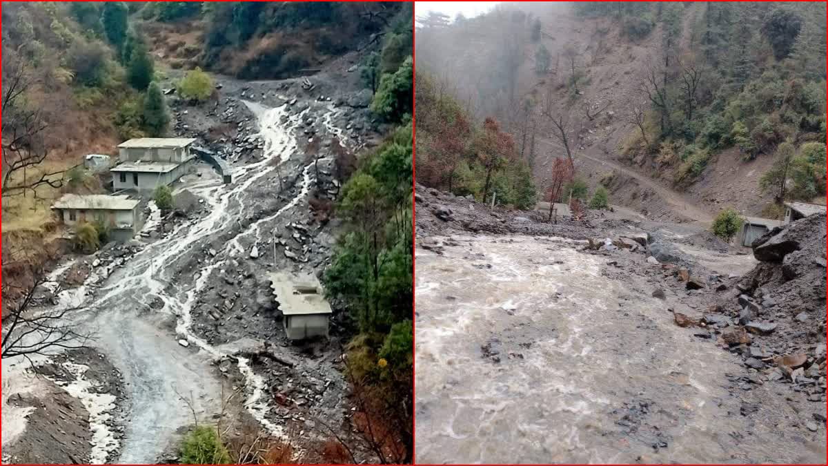 Magrugala Bilagad Chhatri Road Damage in Seraj