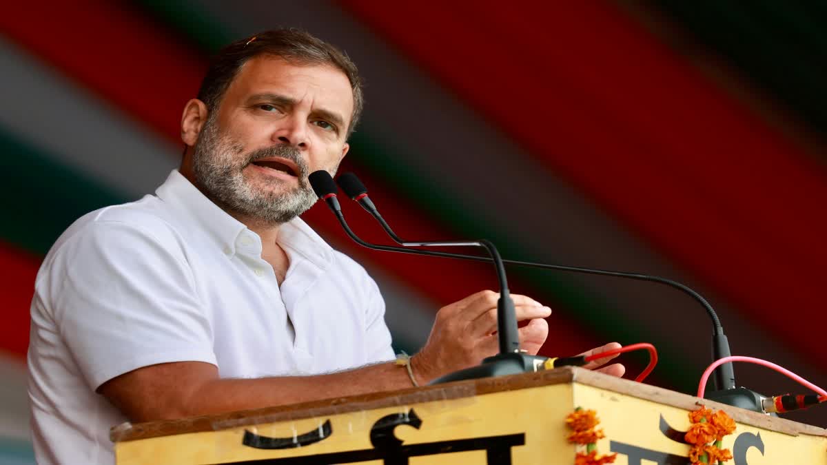 Railways policies being framed keeping only rich in mind Rahul Gandhi (file photo IANS)