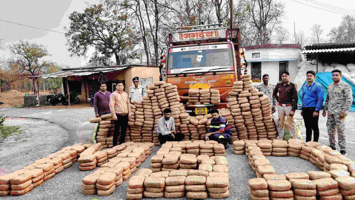 ganja seized in Mahasamund