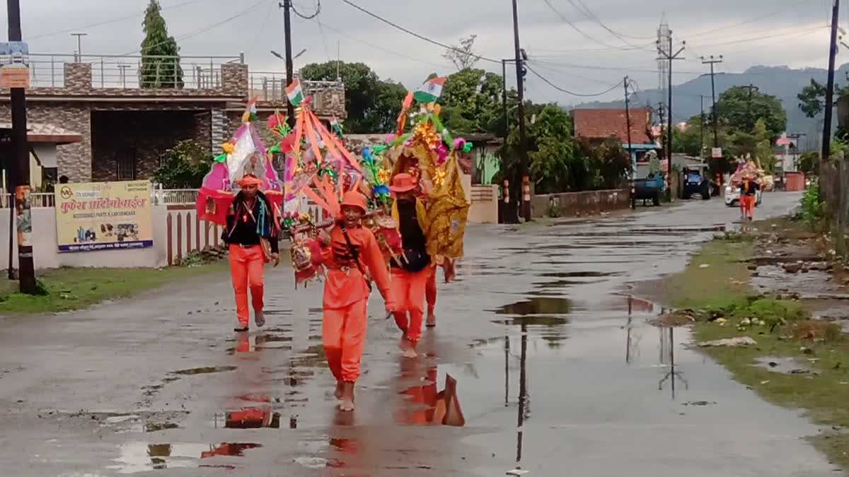 Shiva Devotees in Kotdwar