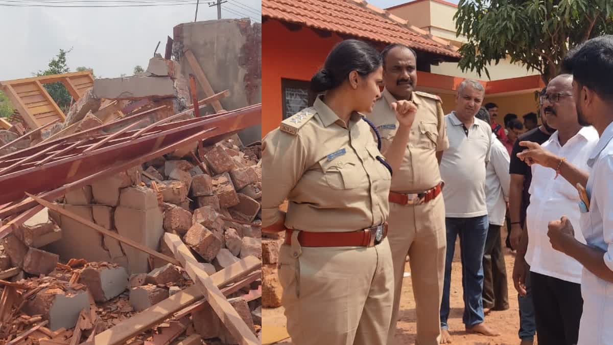 Bhandaramane building has been destroyed