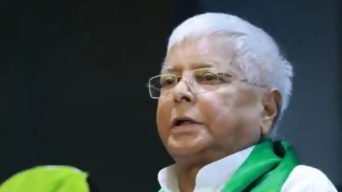 "Such kind of language does not suit you," says JDU leader on Lalu Yadav's Modi not Hindu remarks