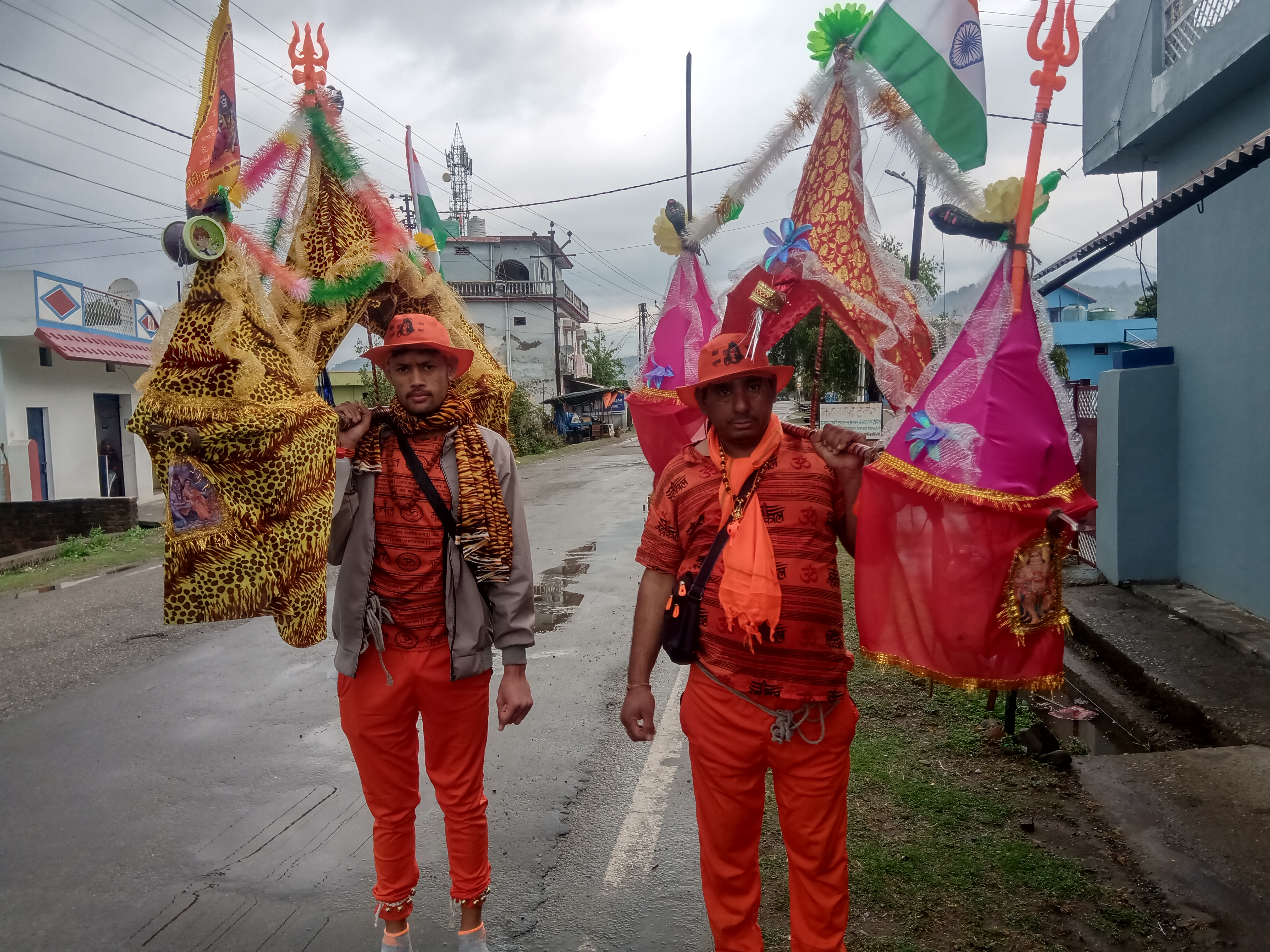 Shiva Devotees in Kotdwar