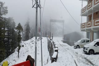 Snowfall in Chakrata Hills