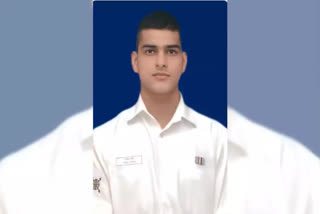 Indian Navy sailor Sahil Verma, Pic grabbed from X