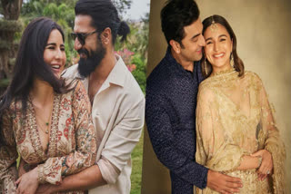 Katrina Kaif Vicky Kaushal at Anant-Radhika's Pre-wedding Bash, Ranbir Kapoor Alia Bhatt at Anant-Radhika's Pre-wedding Bash