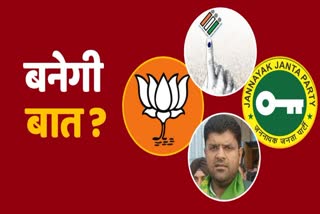 Loksabha Elections 2024 NDA BJP JJP Alliance Controversy Dushyant Chautala Manohar lal Khattar Haryana News