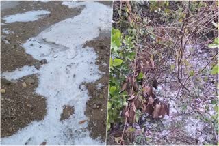 Hailstorm in Ramnagar