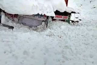 Avalanche in Tandi Lahaul