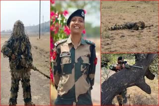 first woman sniper of bsf suman kumari bsf first female sniper success story of bsf woman sniper suman kumari mandi himachal